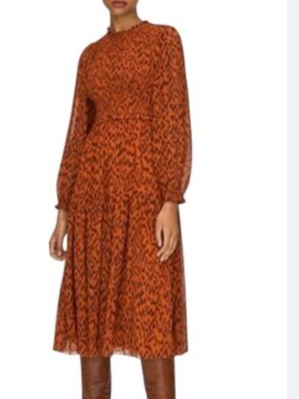 Aritzia Wilfred le flu Rosalyn midi dress